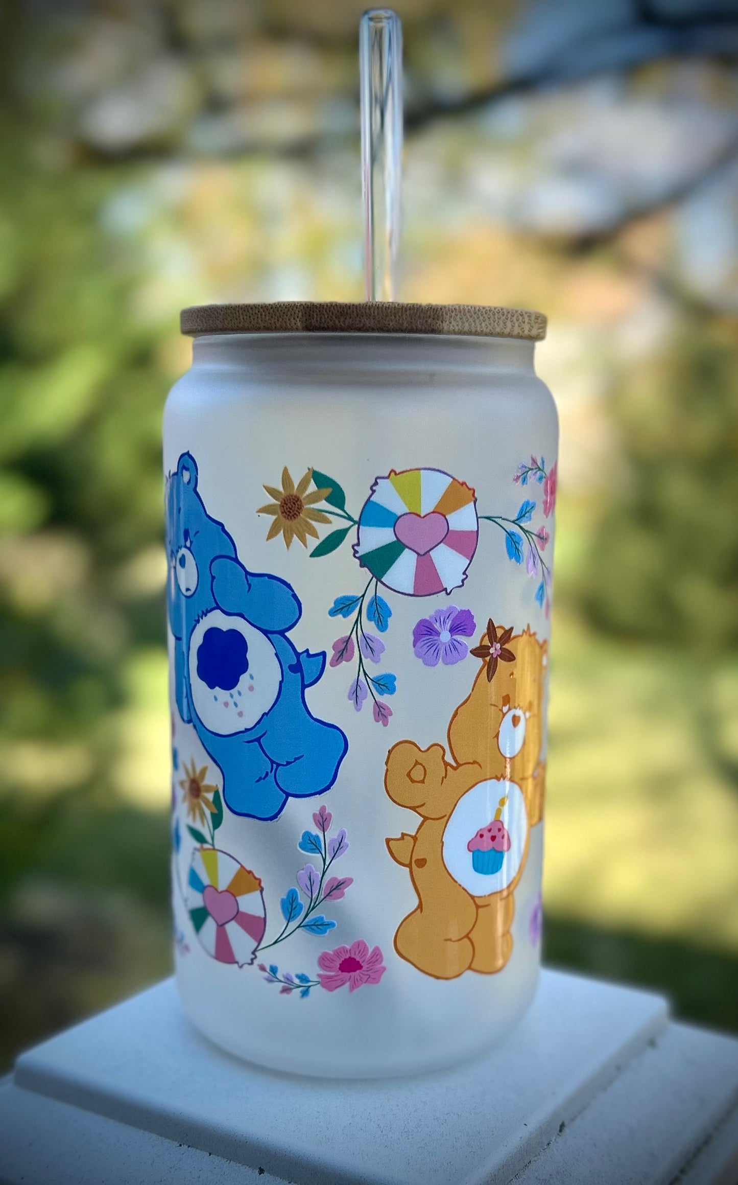 Nice Bears 16oz glass