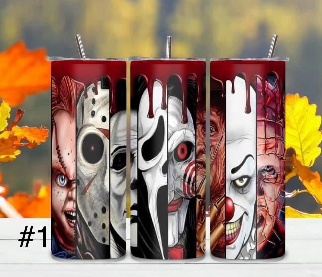 π Halloween Tumblers