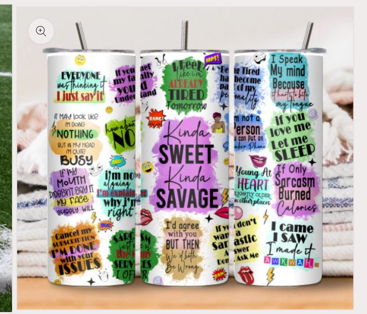 Kinda Savage 20oz Skinny