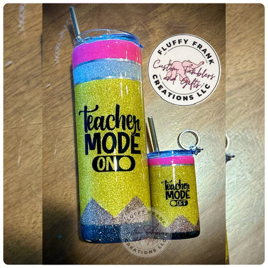 3oz Skinny Mini/Shot /tumbler - epoxy/glitter - FluffyFrankCreationsLLC