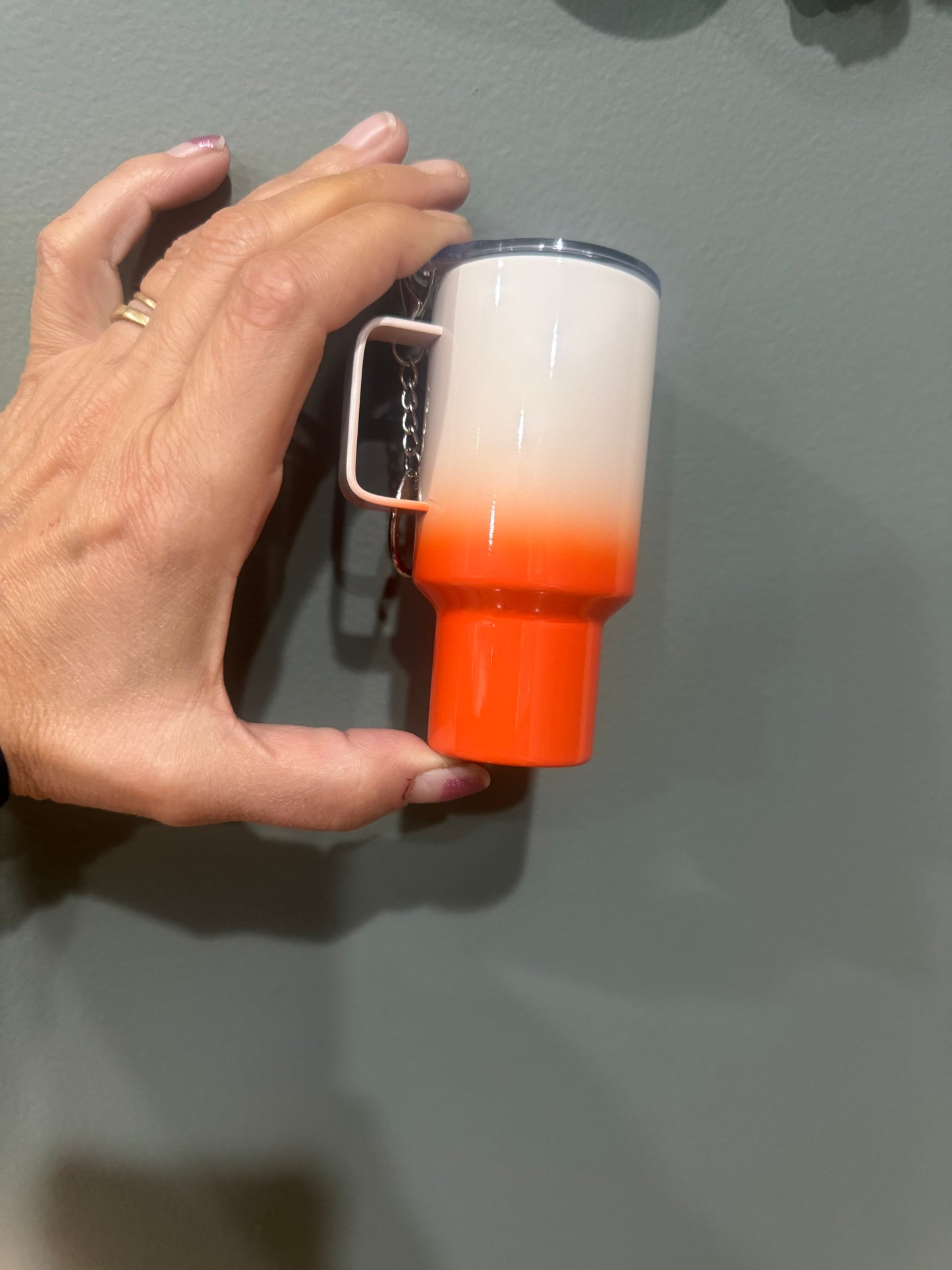 Mini tumbler keychain (band edition)
