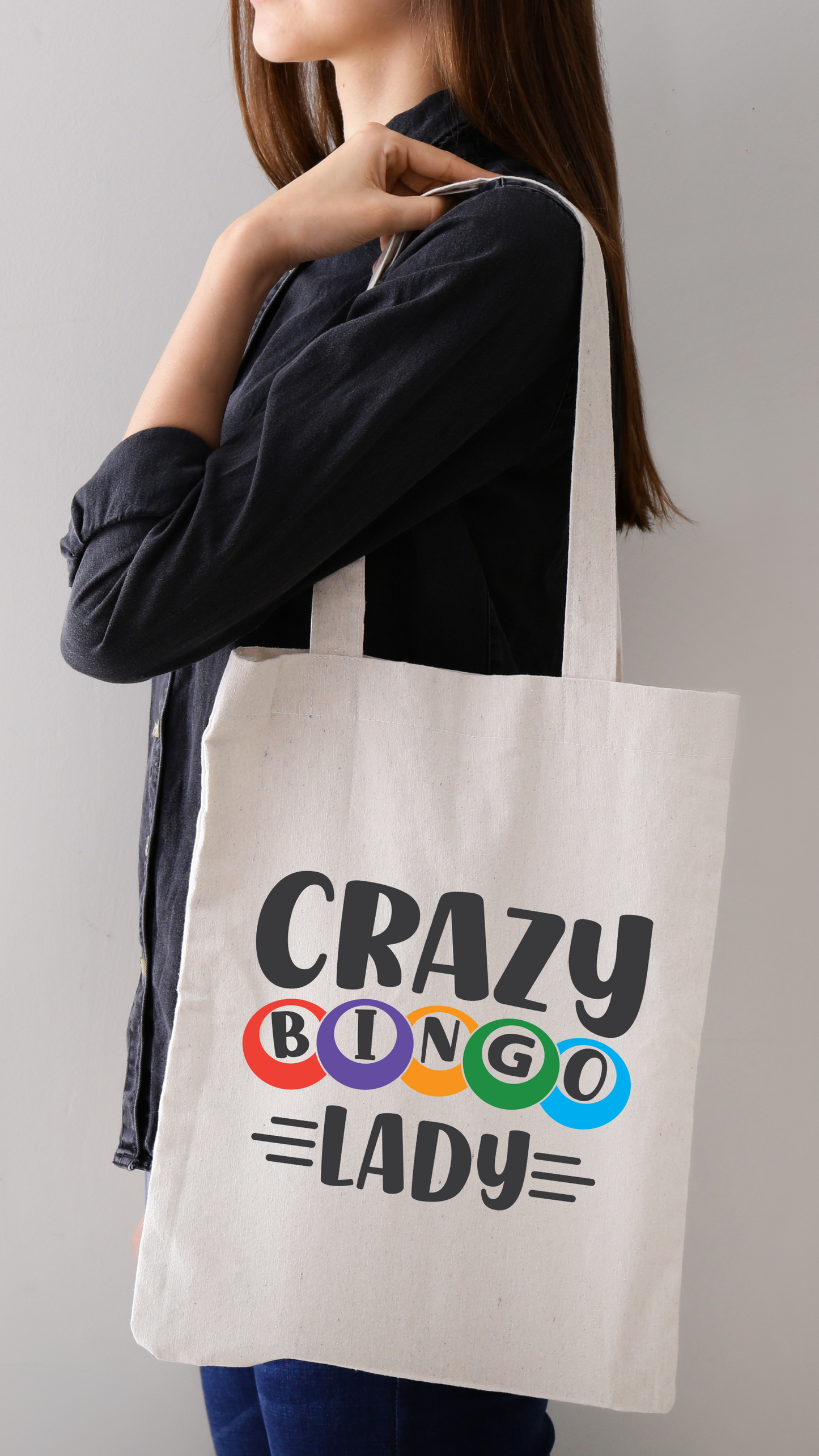 Bingo Tote| lucky bingo bag | bingo bag | bag for bingo | 12x14 tote | bingo accessories