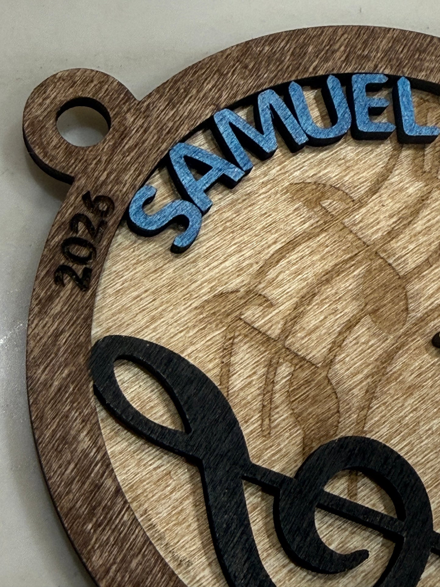 Personalized Trombone Ornament | Custom Marching Band Gift