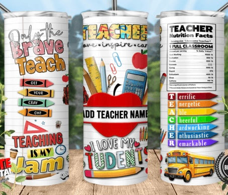 Teacher Tumbler Flash Sale