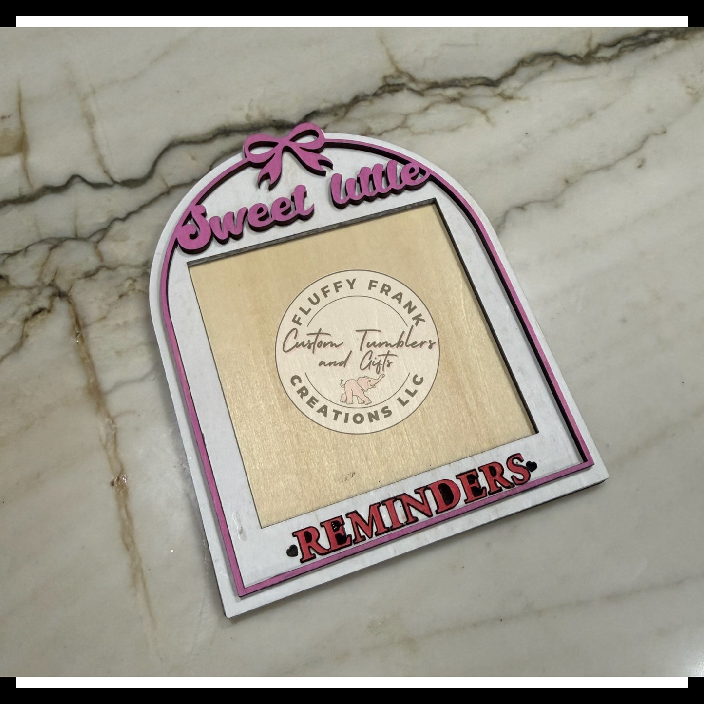 Post-it Note Holder - sweetheart