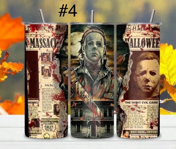 π Halloween Tumblers