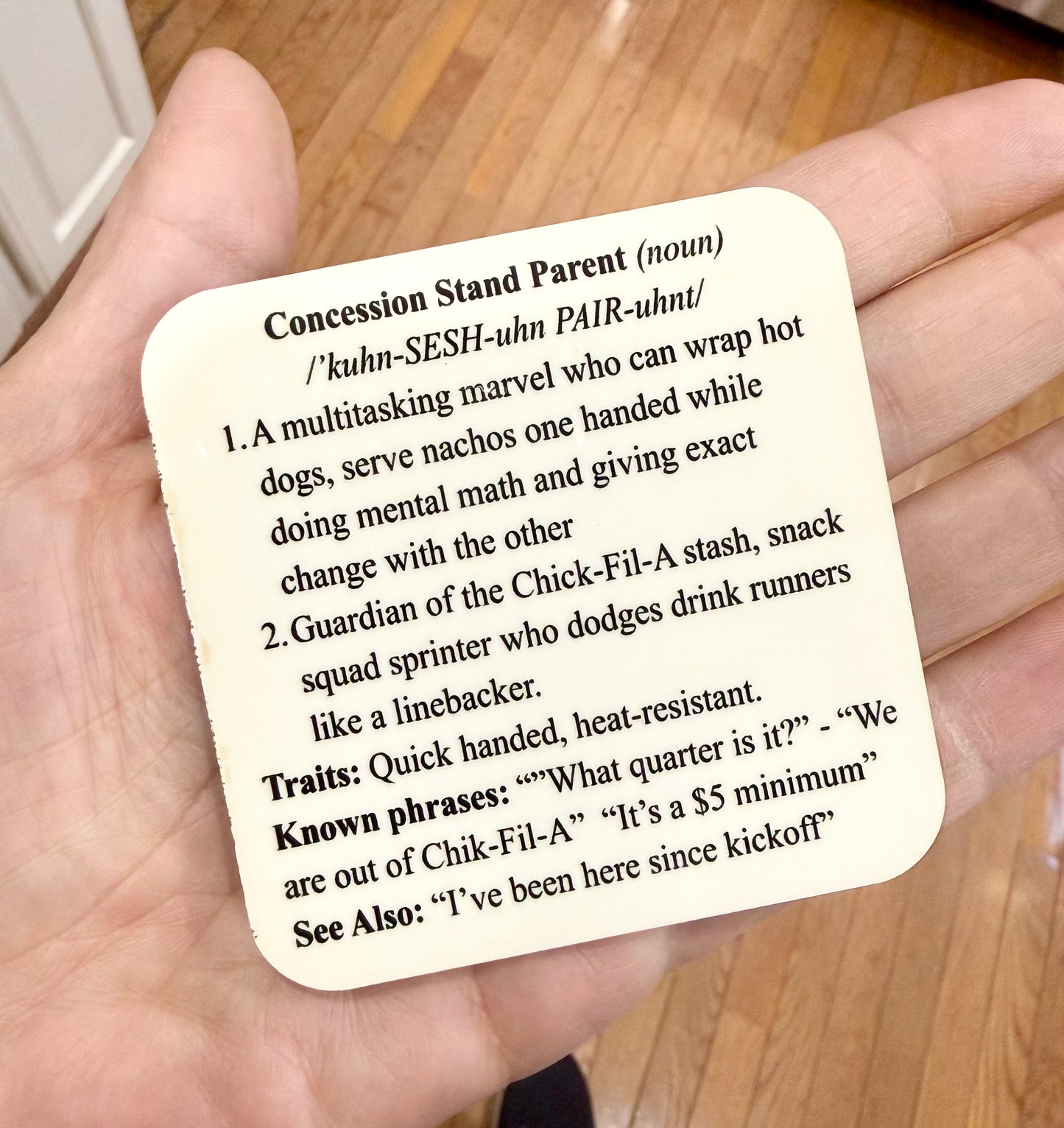 Band parent magnets