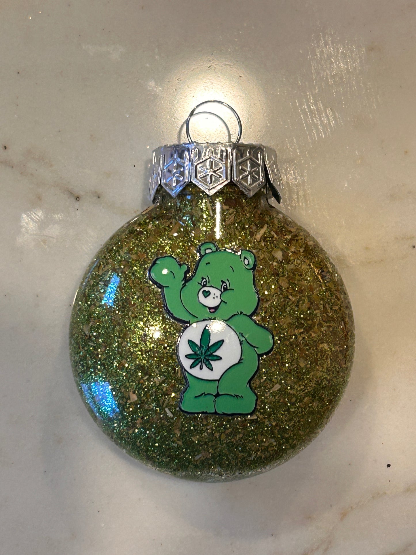 Mini Naughty bear Disc ornament