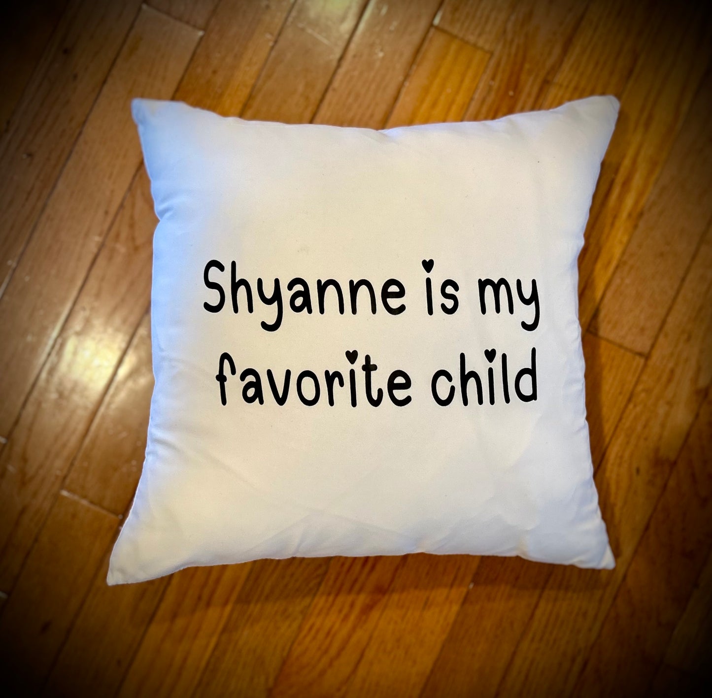 Favorite Child Throw Pillow