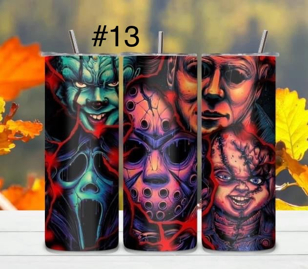 π Halloween Tumblers