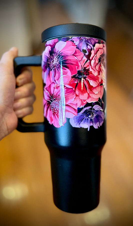 Hummingbird 40oz powder coated w/handle