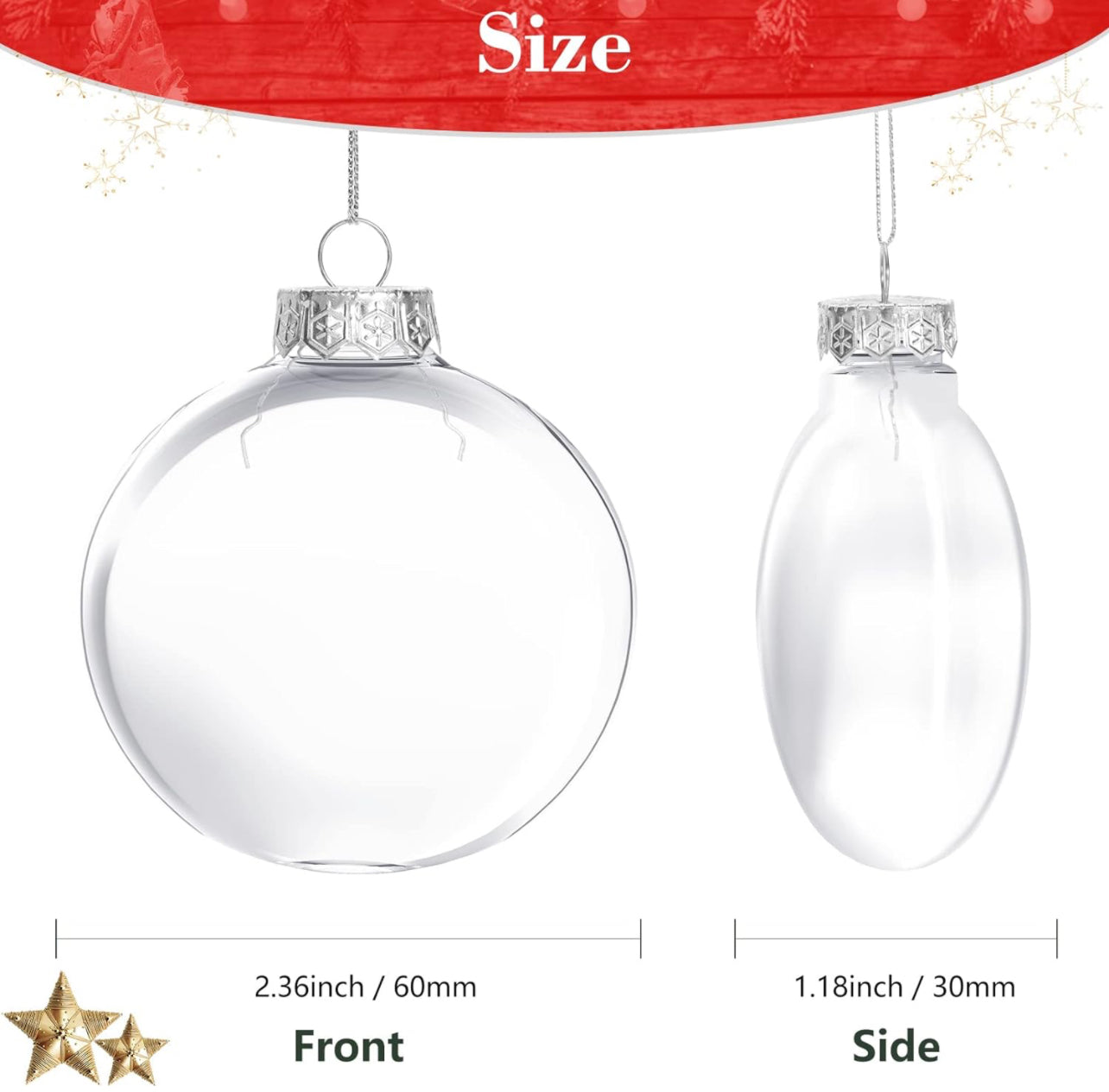 Mini Naughty bear Disc ornament