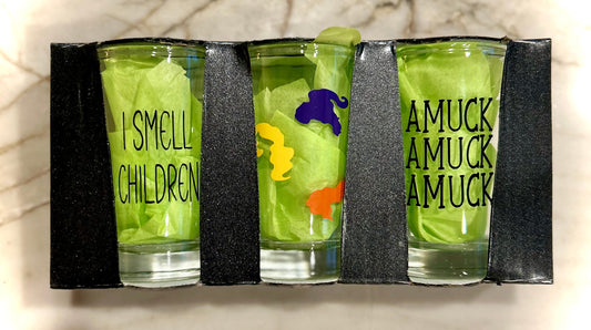 Halloween themed Shot Glass Set