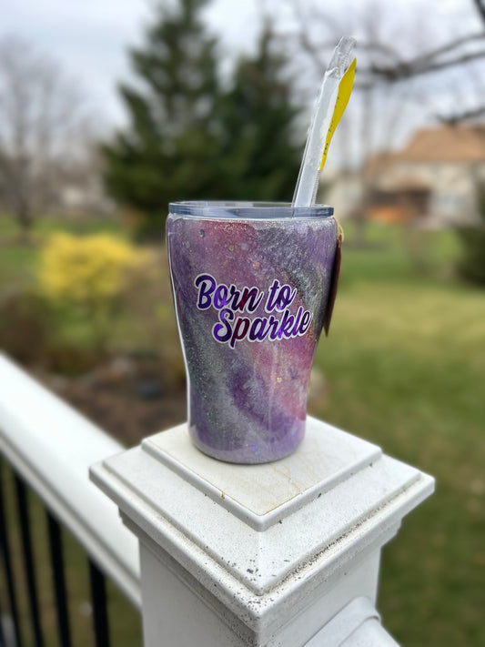 Born to Sparkle 12oz curved