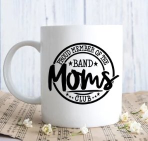 Band Mom Mug - FluffyFrankCreationsLLC