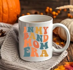 Band Mom Mug - FluffyFrankCreationsLLC