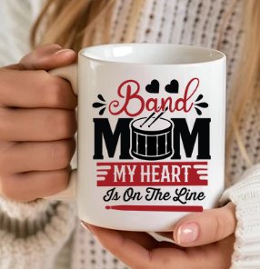 Band Mom Mug - FluffyFrankCreationsLLC
