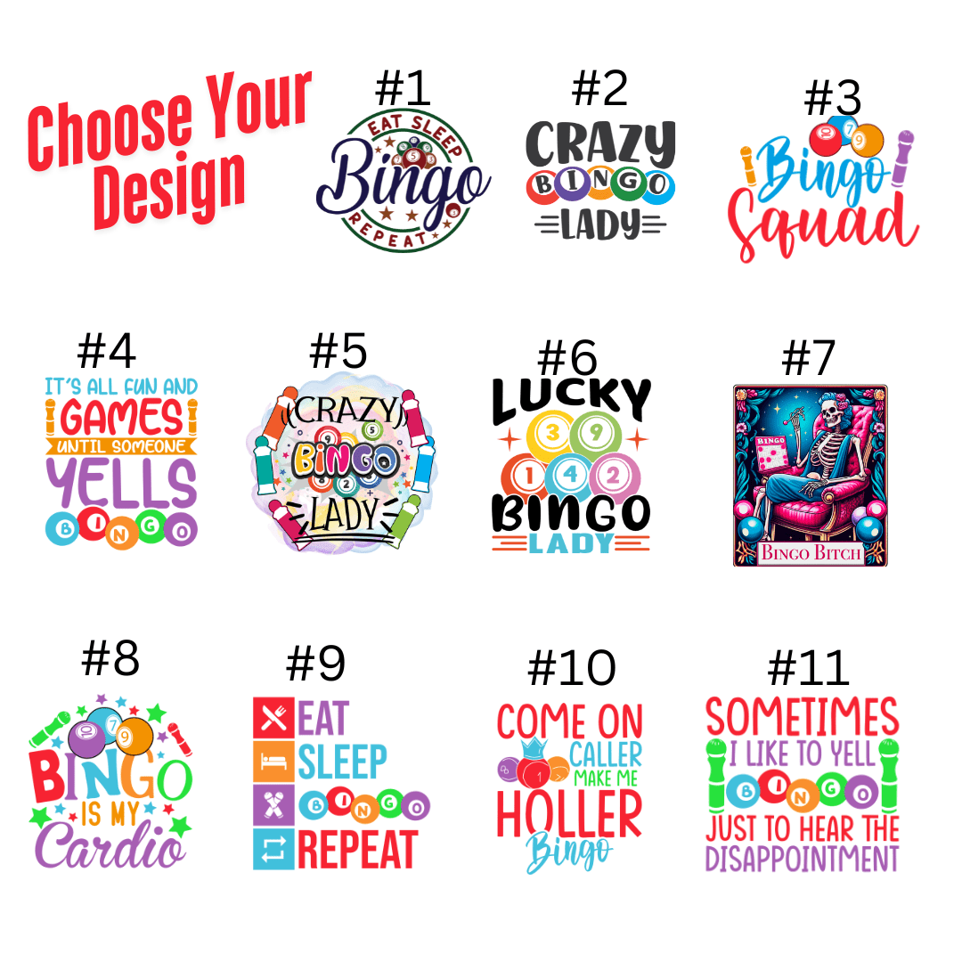 Bingo Canvas Tote - FluffyFrankCreationsLLC