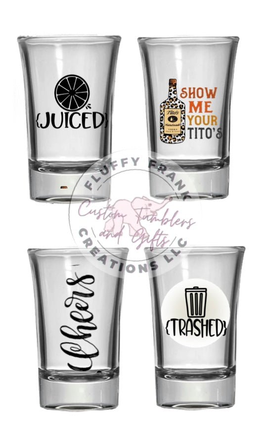 Create your own Shot Glass Set - FluffyFrankCreationsLLC
