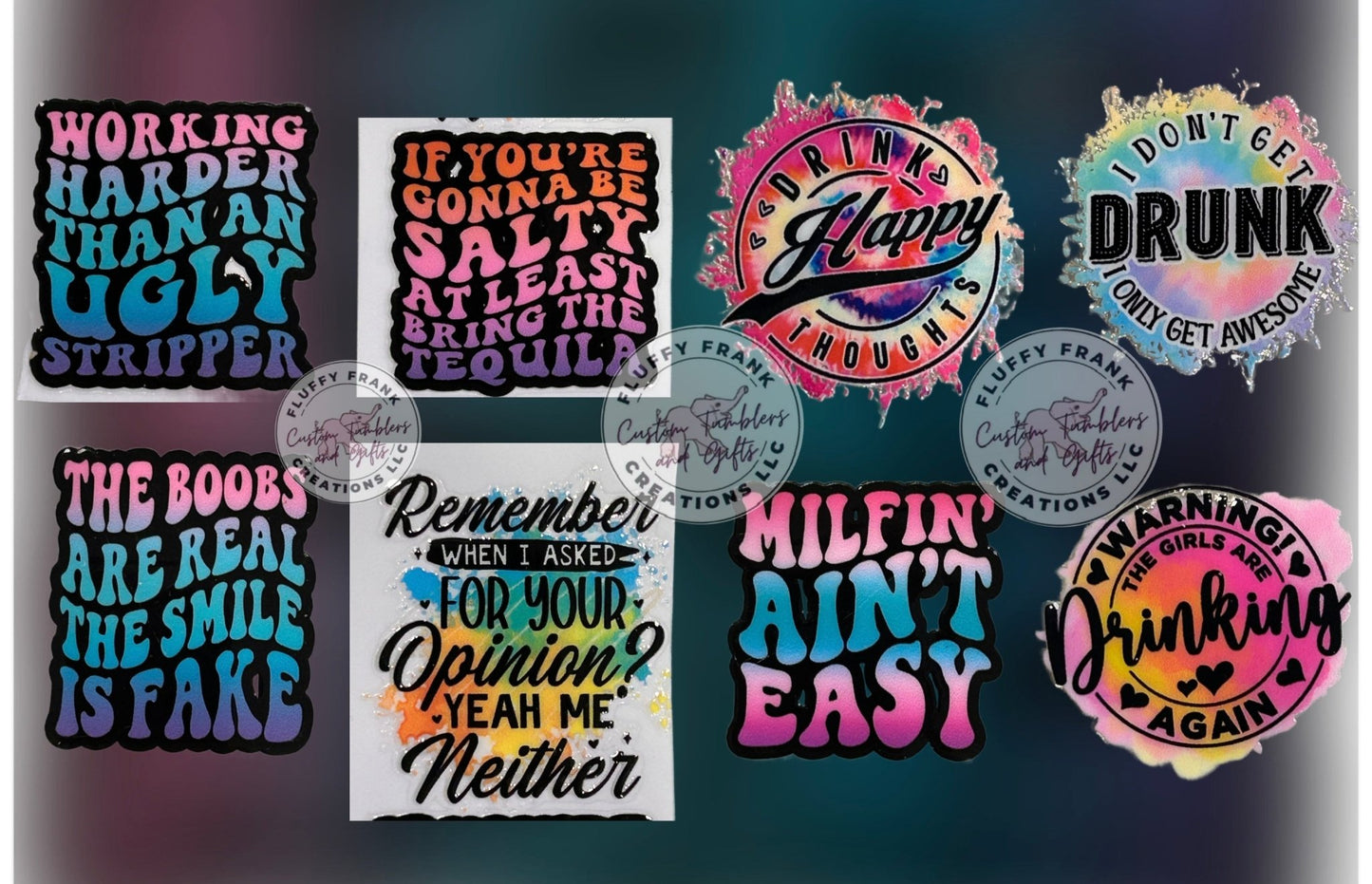 Create your own Shot Glass Set - FluffyFrankCreationsLLC