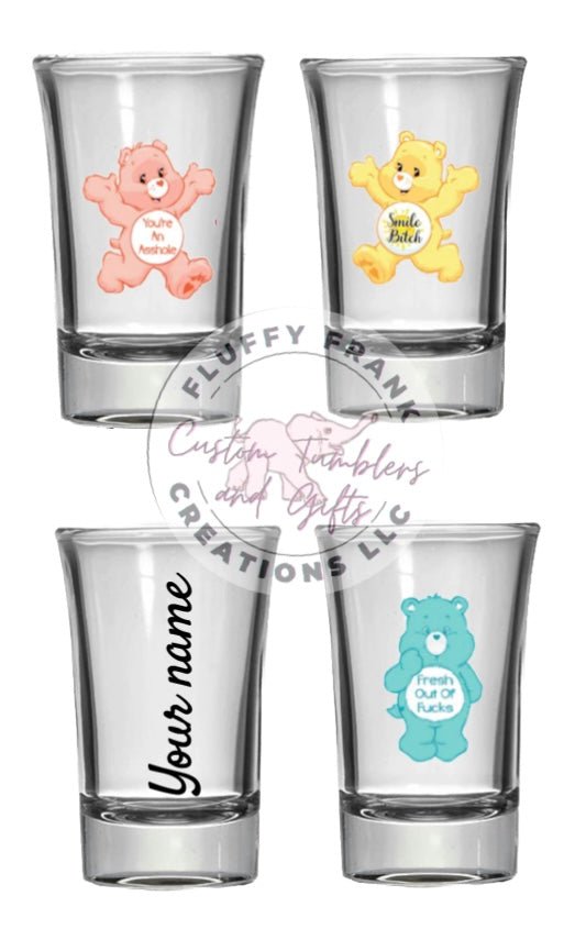 Create your own Shot Glass Set - FluffyFrankCreationsLLC