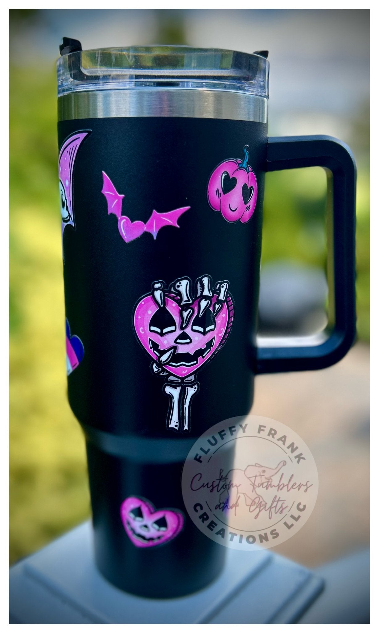 Cute spooky 40oz - FluffyFrankCreationsLLC