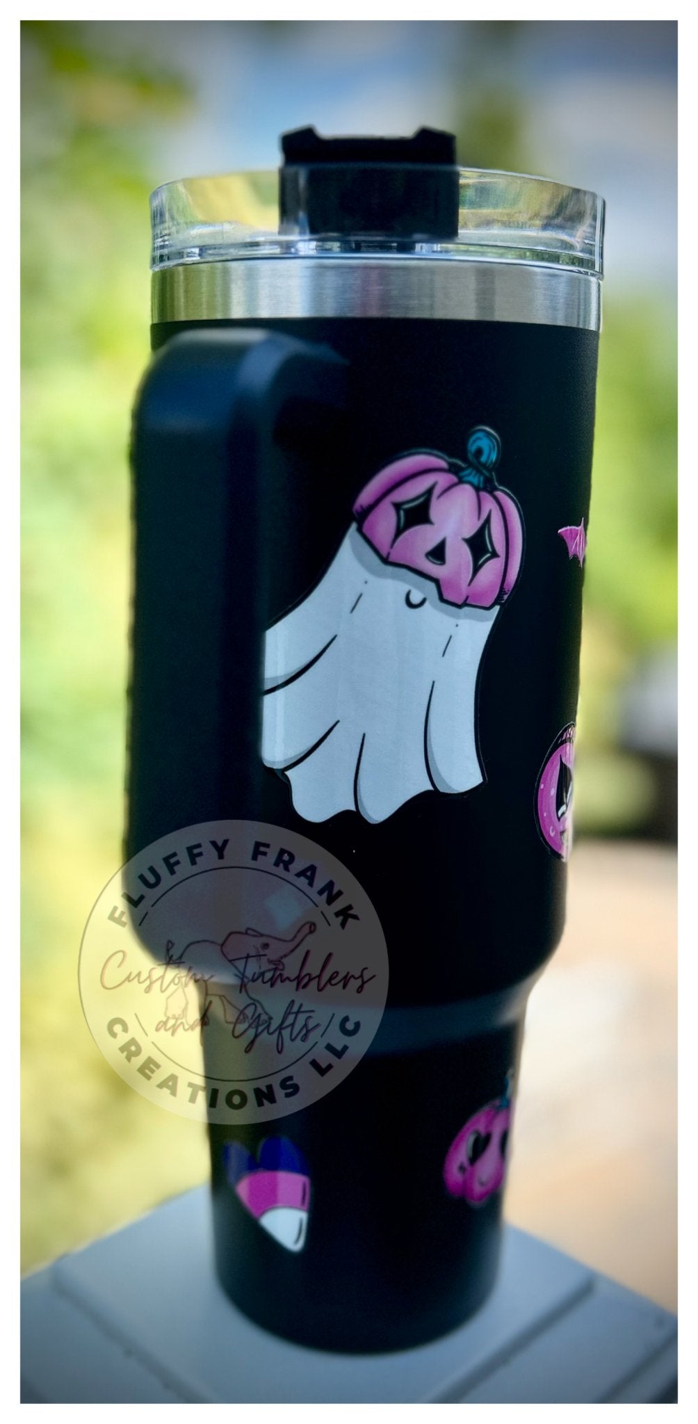 Cute spooky 40oz - FluffyFrankCreationsLLC