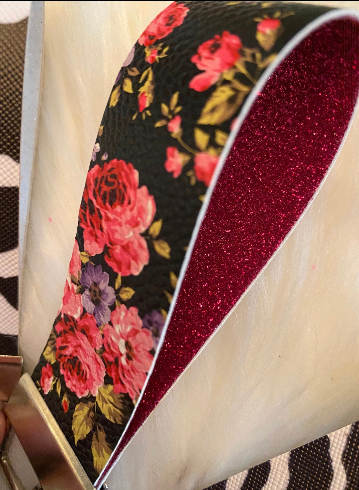 Floral Keychain - FluffyFrankCreationsLLC