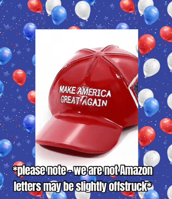 Make America Great Again Keychain - FluffyFrankCreationsLLC