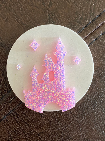 Princess castle inspired phone grip