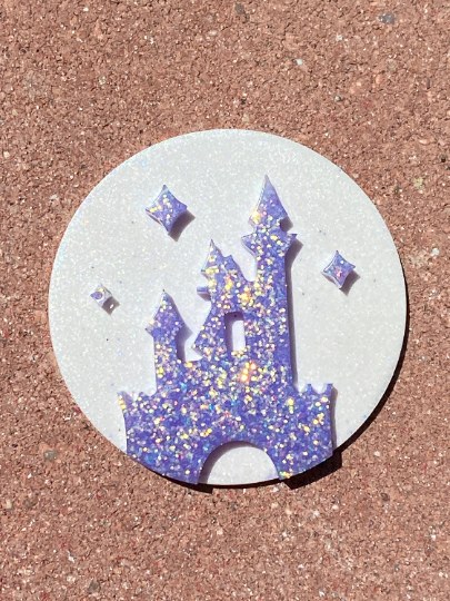 Princess castle inspired phone grip