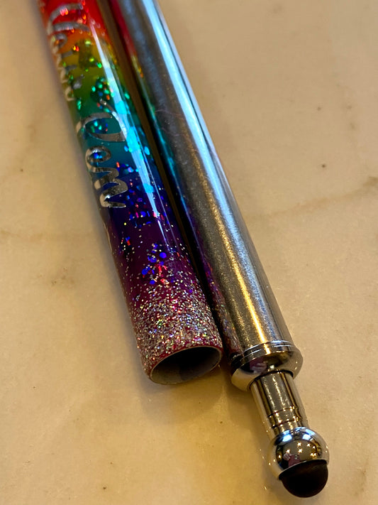 Gel ink Stylus pen additional chamber