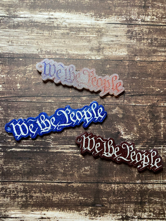 We the people keychain