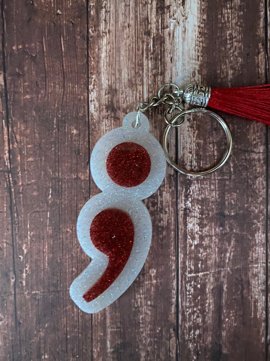 SemiColon Keychain