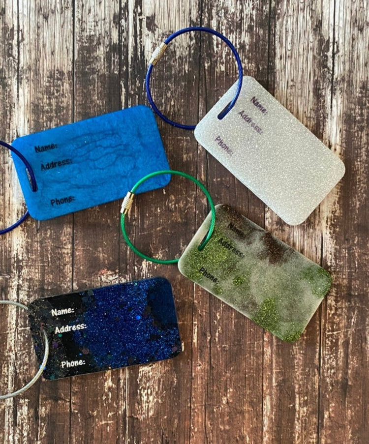 Luggage Tags - FluffyFrankCreationsLLC
