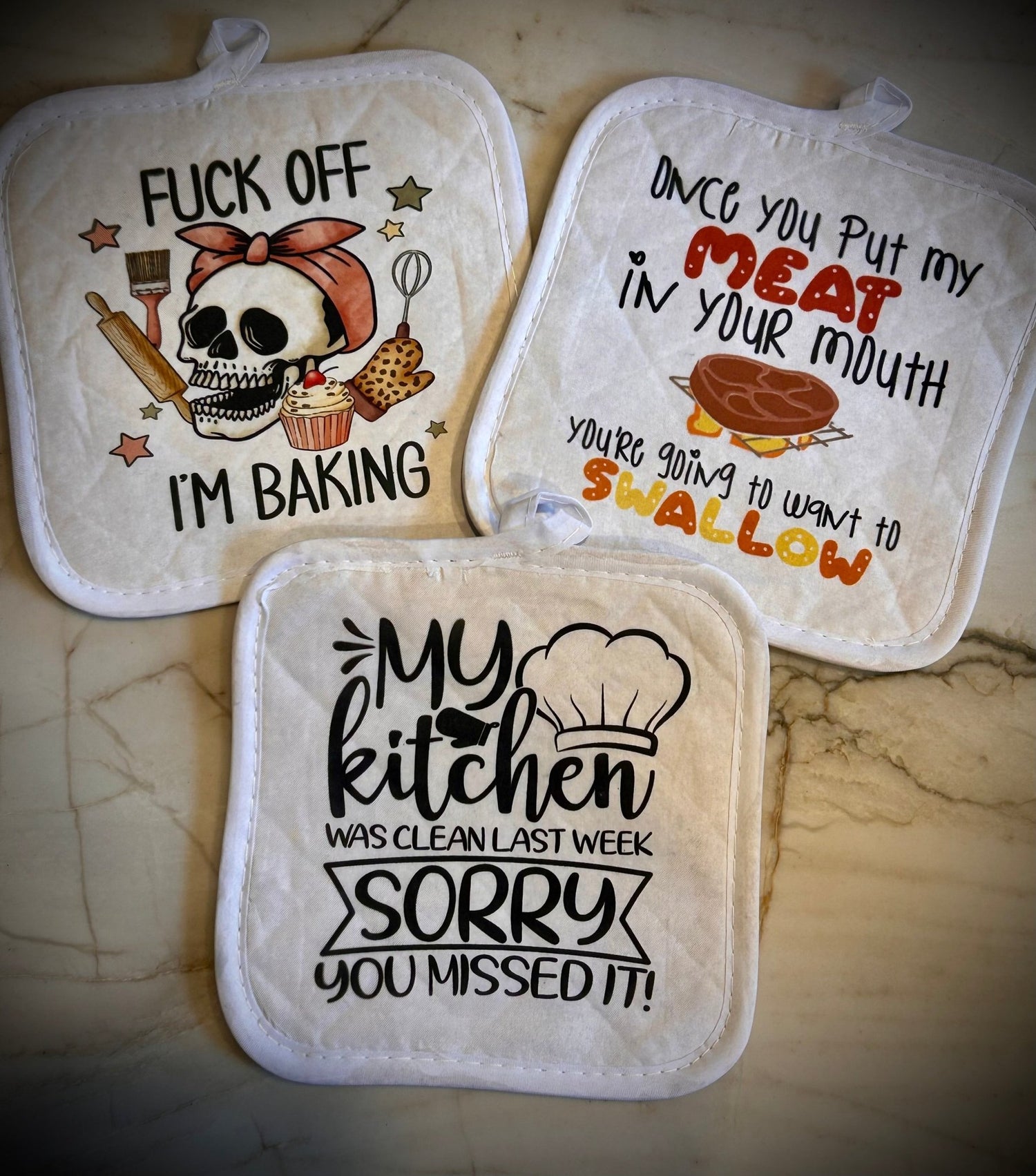 Pot Holders - FluffyFrankCreationsLLC