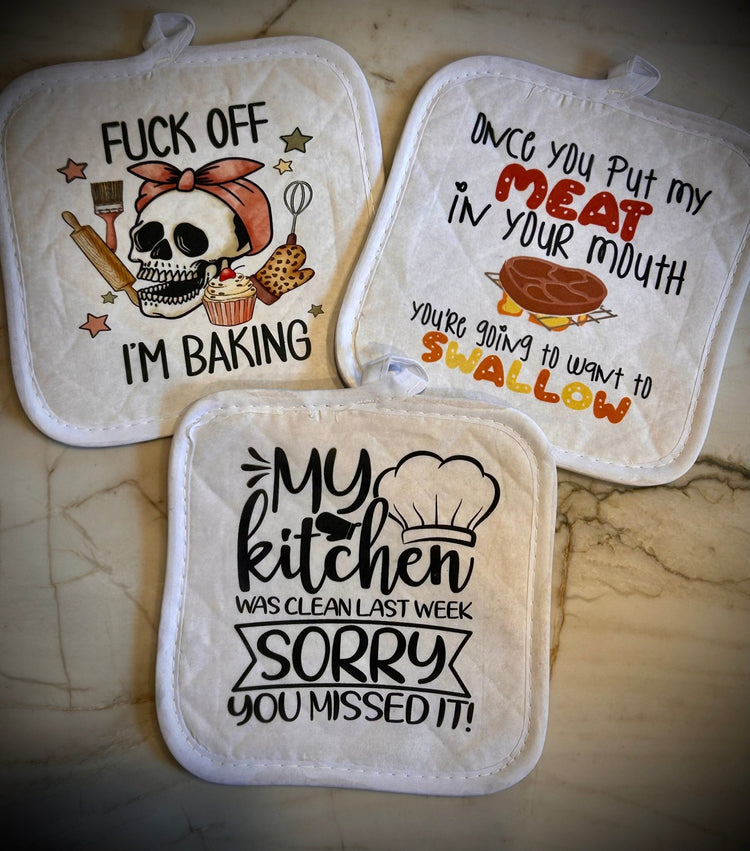 Pot Holders - FluffyFrankCreationsLLC
