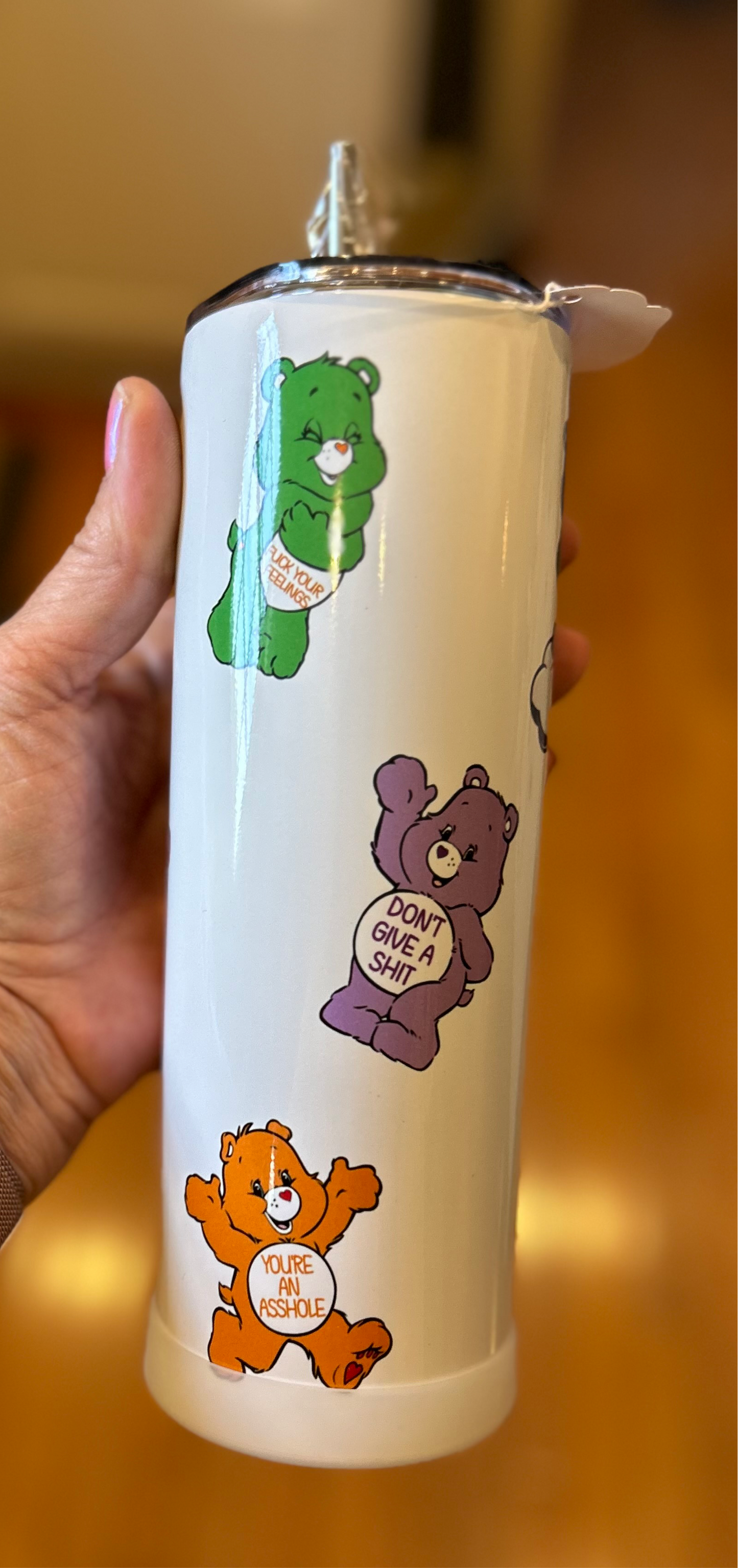 Naughty Bears tumbler