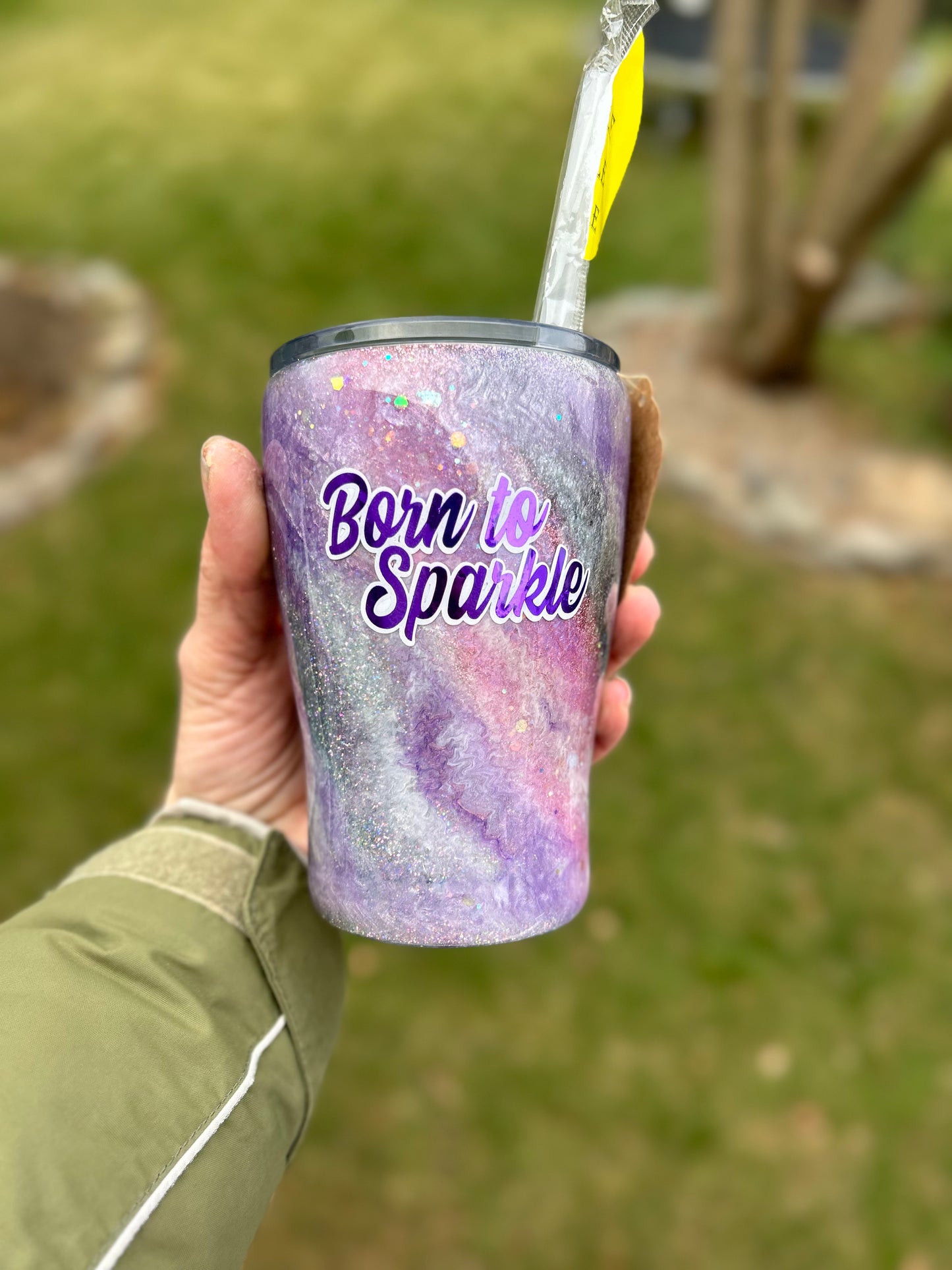 Born to Sparkle 12oz curved