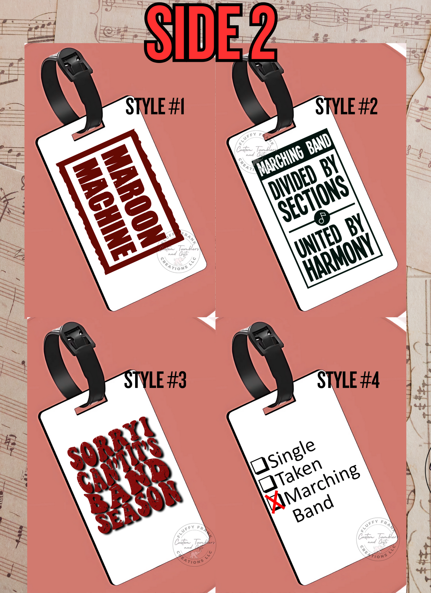 Bag / Instrument Tag-MMA fundraising