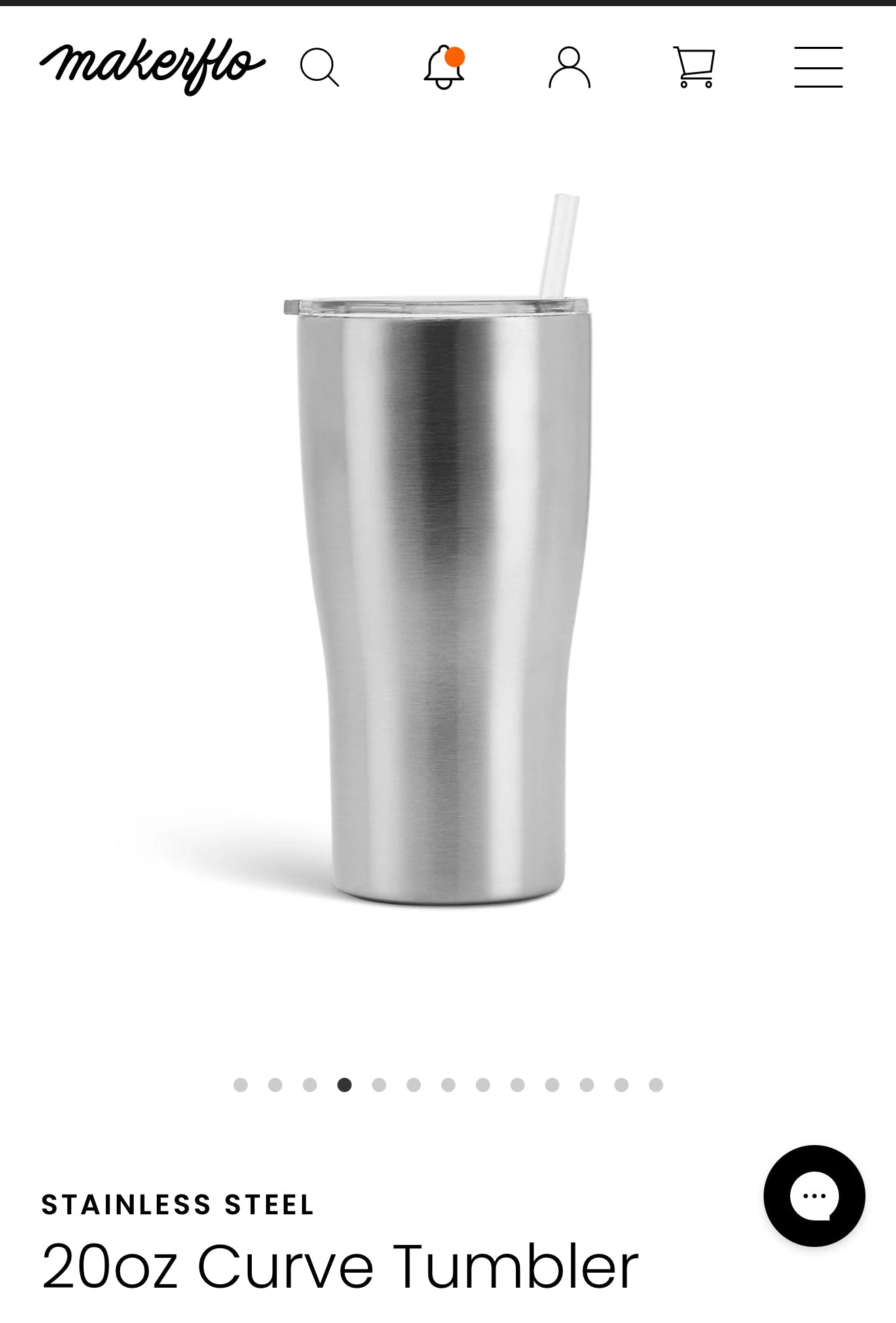 20oz Curved MakerFlo - FluffyFrankCreationsLLC