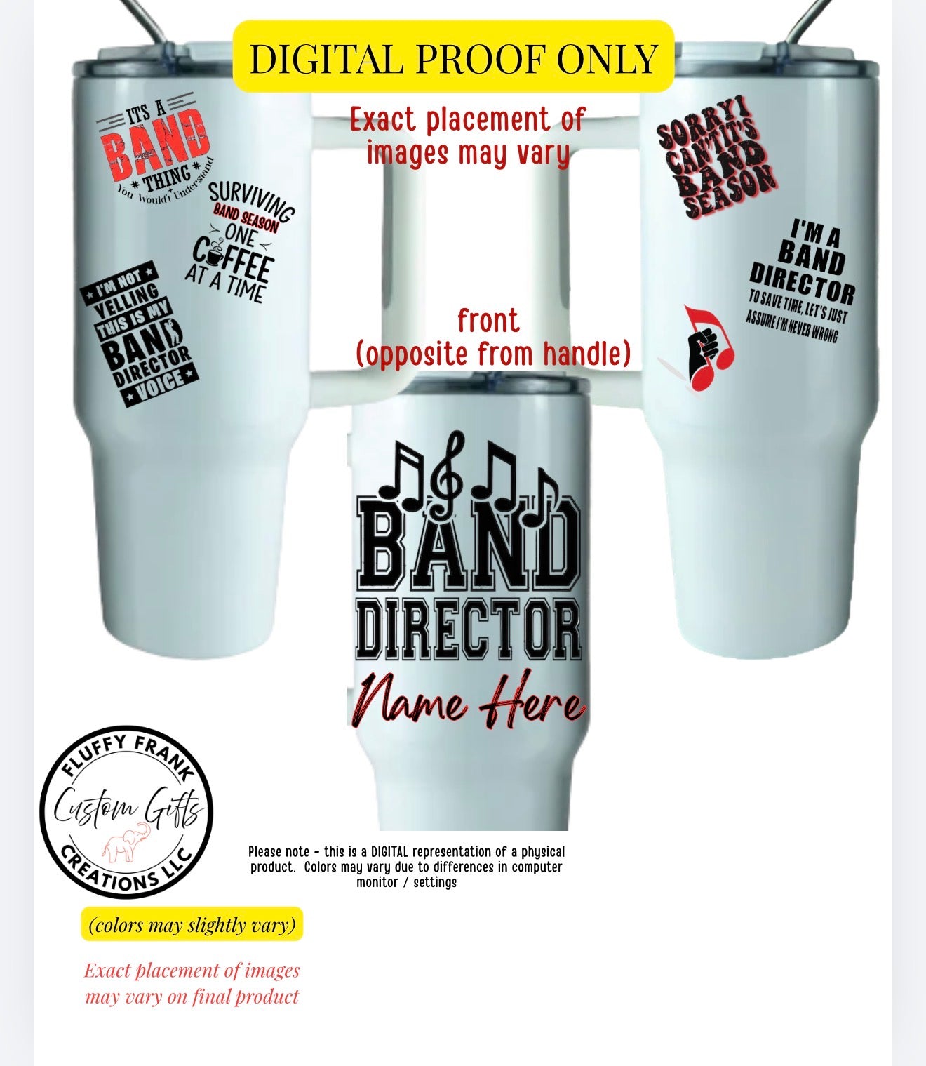 Band Director Tumbler