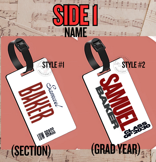 Bag / Instrument Tag-MMA fundraising