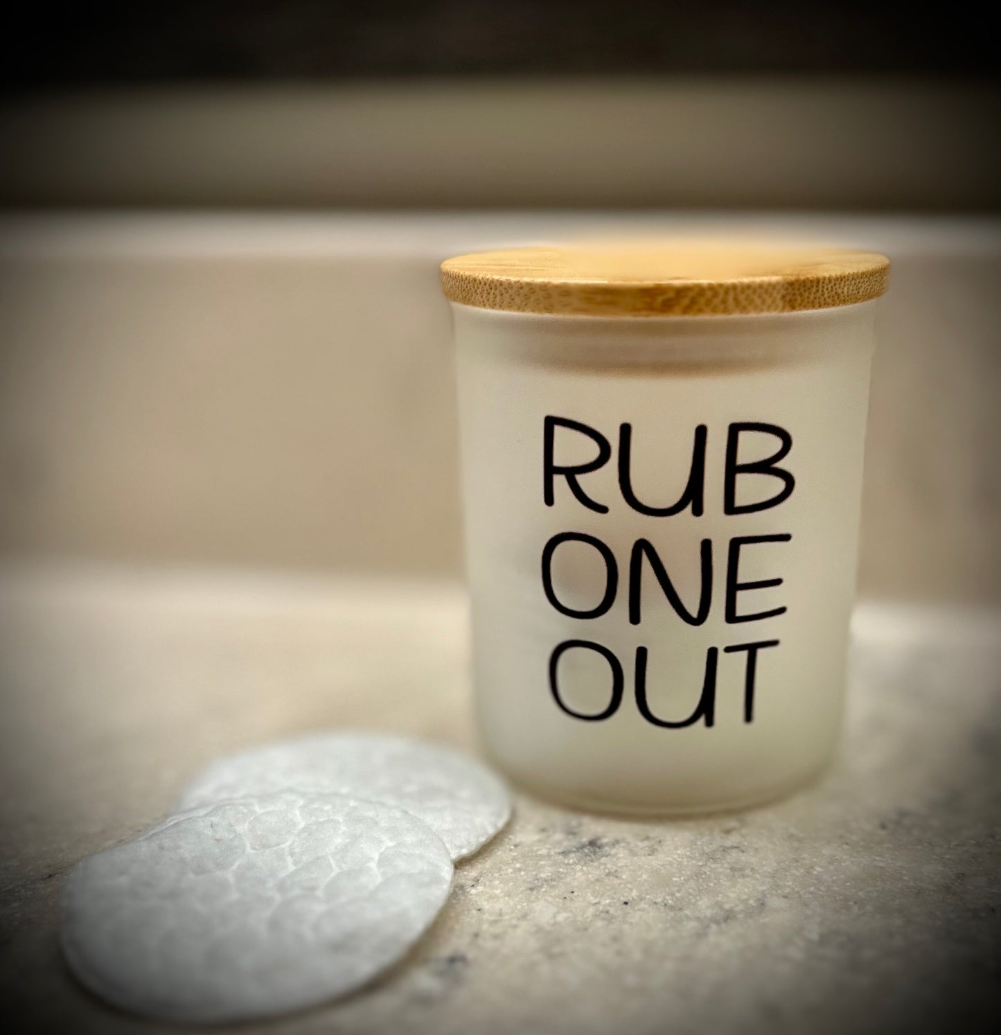 Funny Bathroom Glass canisters