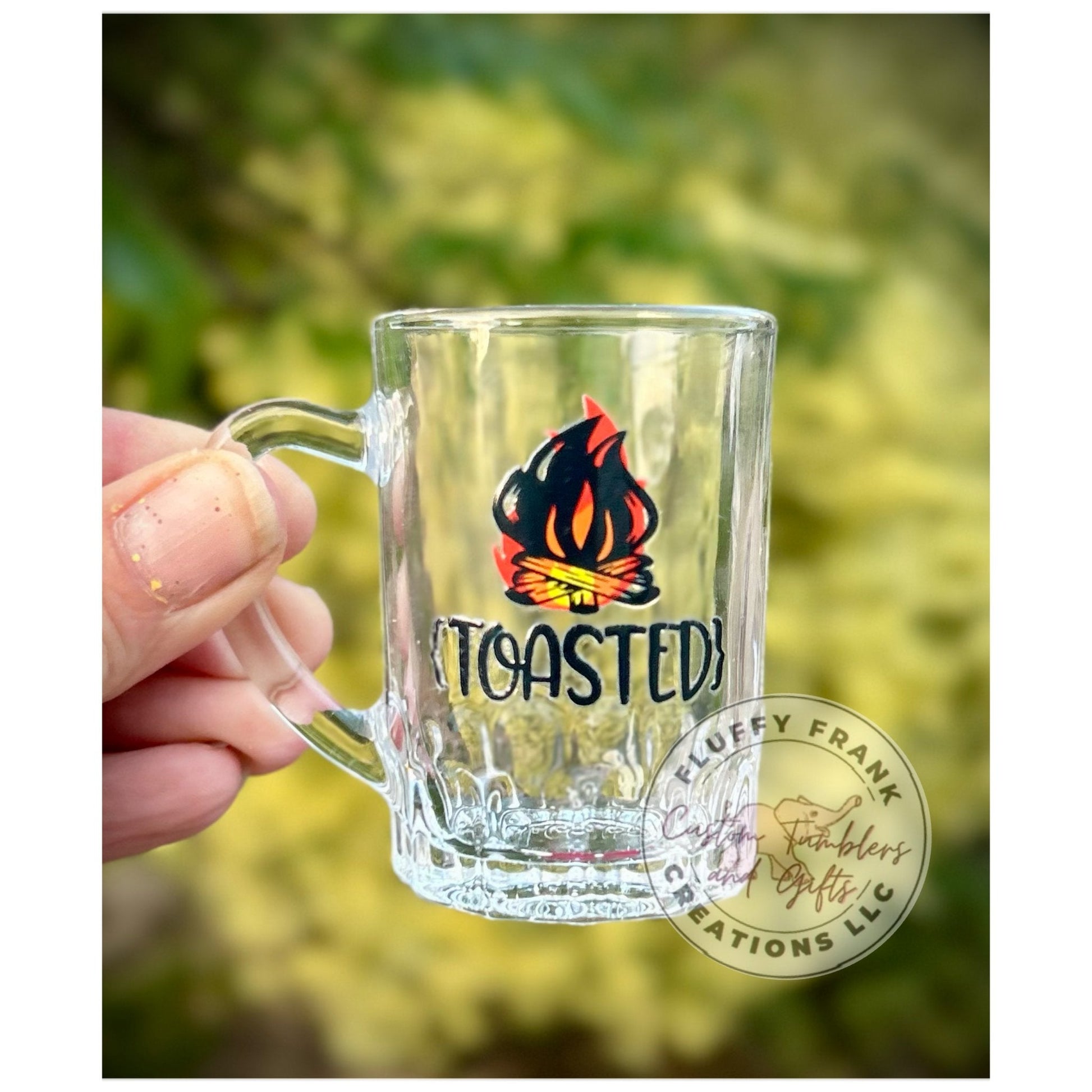 3oz beer mug shot glasses - FluffyFrankCreationsLLC