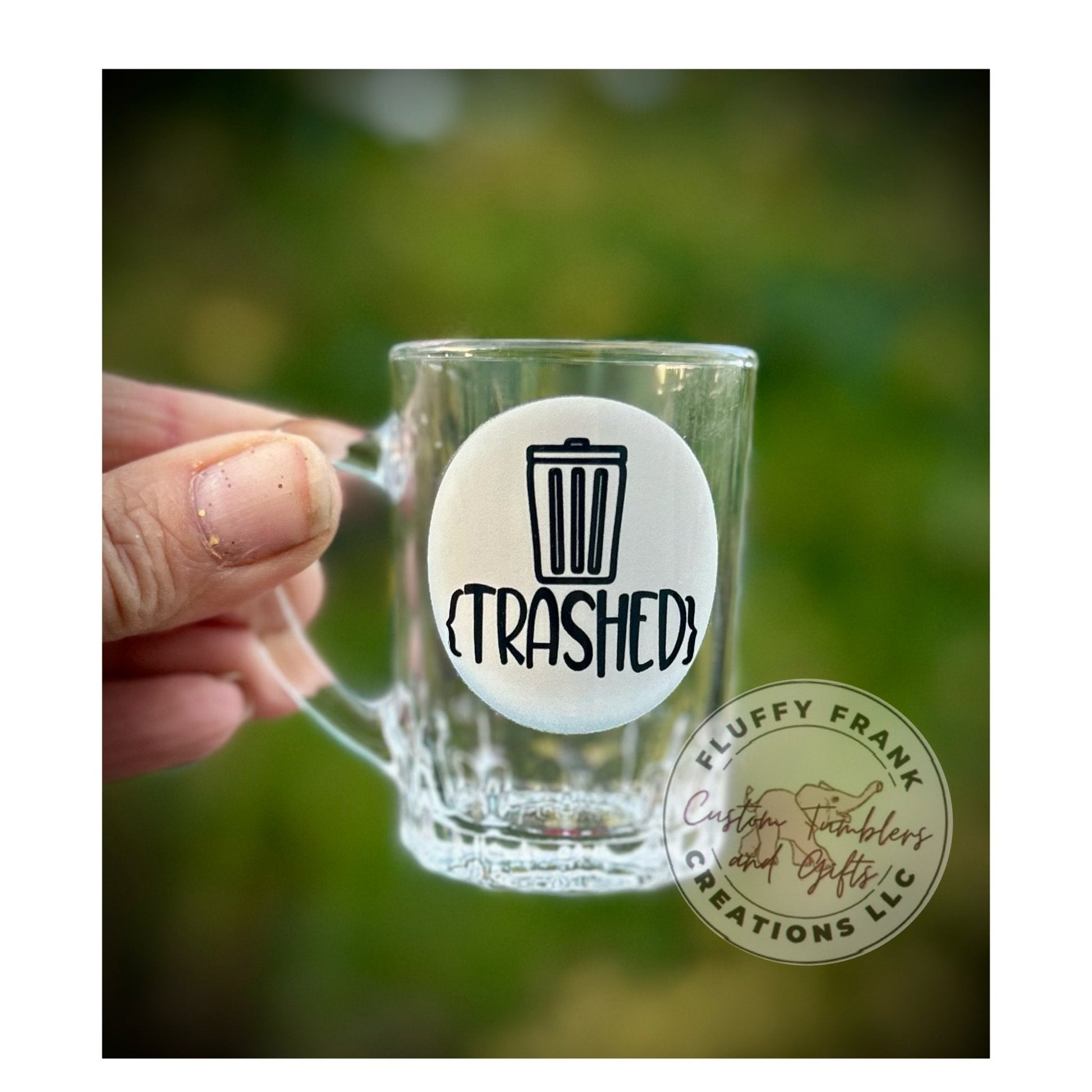 3oz beer mug shot glasses - FluffyFrankCreationsLLC