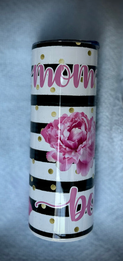 Mom Boss 20oz tumbler