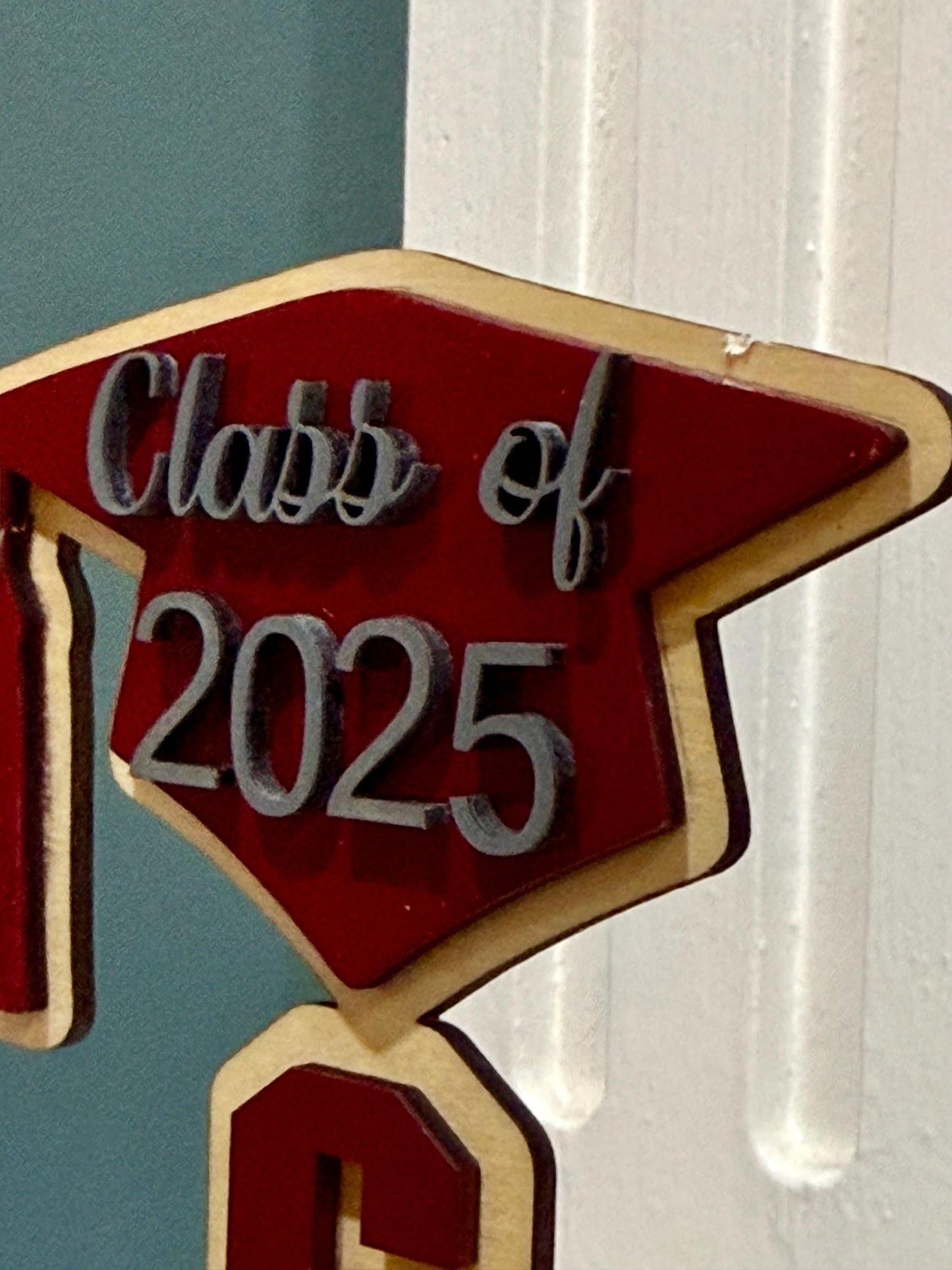 Graduation Tassel Holder Personalized, Class of 2026 Tassel Display, Custom Graduation Name Sign, Senior Graduation Gift