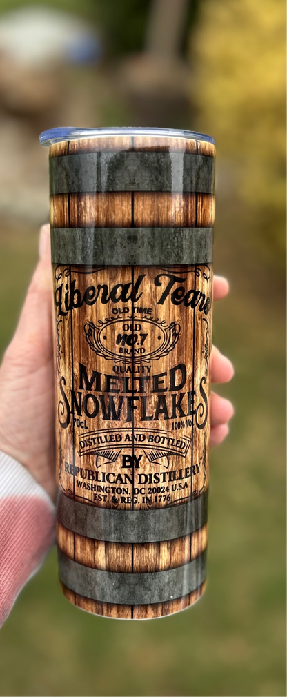 Liberal tears tumbler 20oz