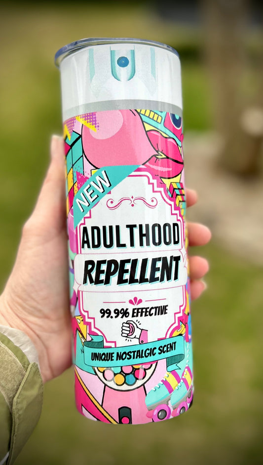 Adulthood Repellent 20oz tumbler